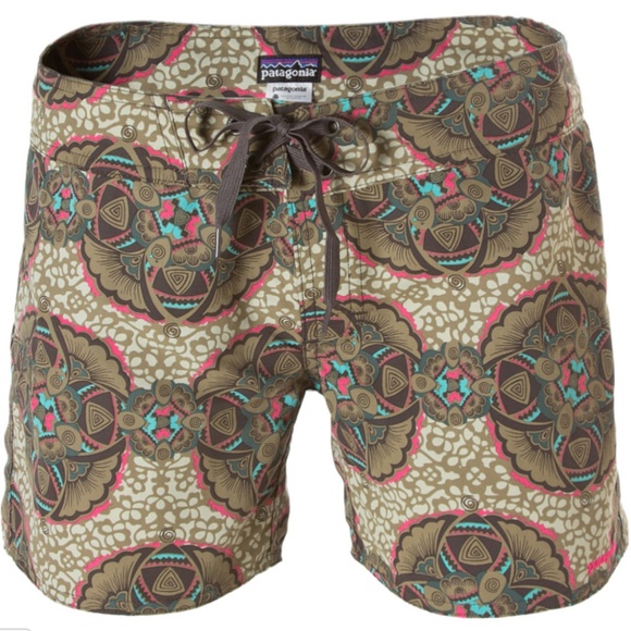 Patagonia Women's Wavefarer Board Shorts Quick Dry Lightweight Size 6 - Picture 1 of 8
